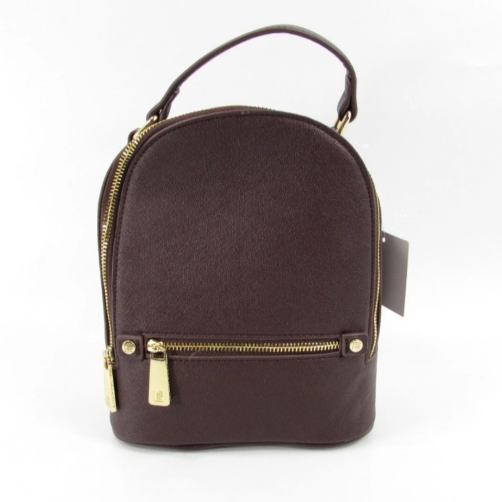 Laundry By Shelli Segal Brown and Gold Backpack